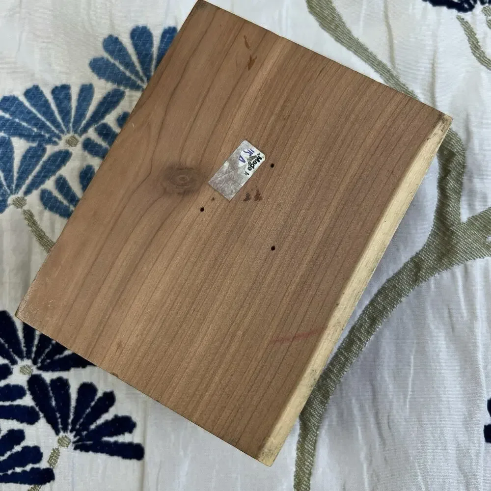 Panda Bear Trinket Box K Chin Artist Wooden Hinged Box Asian Home Decor Vintage